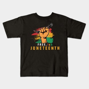 Freeish Juneteenth Kids T-Shirt